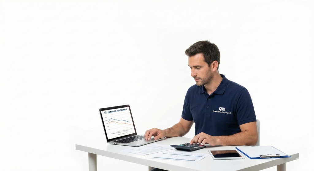 Expert calculant la cote camping-car pour une estimation précise
